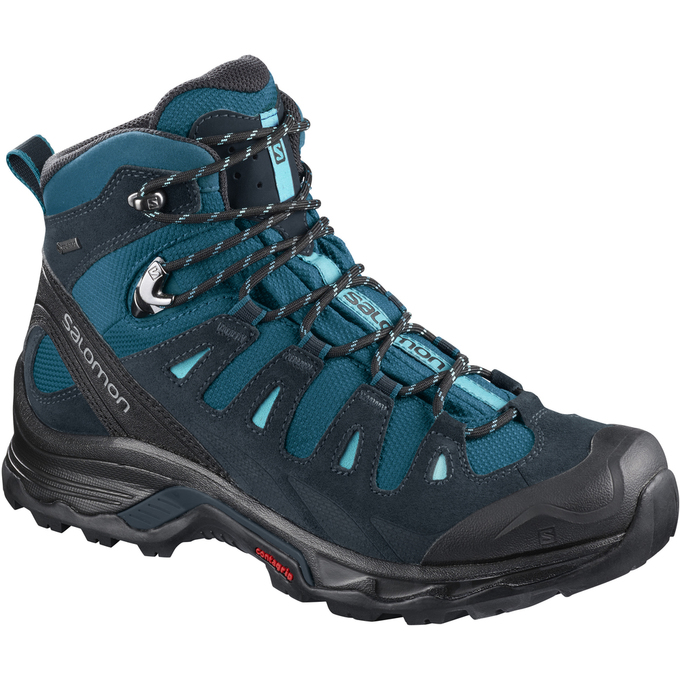 SALOMON QUEST PRIME GTX® W Philippines - Women's Hiking Boots - Deep Turquoise/Black | 764912-THS